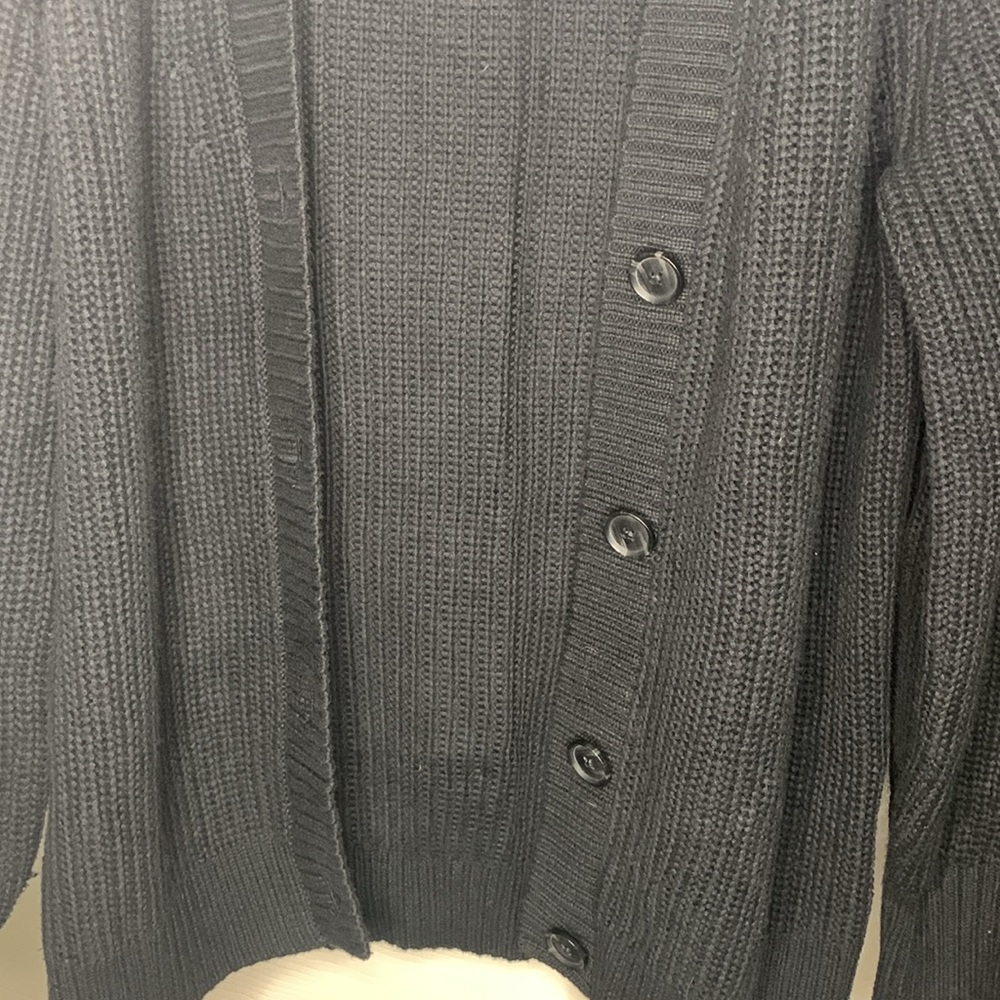 Gap Cable Knit Button Up Sweater - image 4